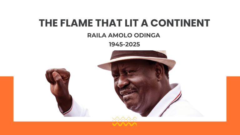 Raila Odinga – The Flame That Lit A Continent